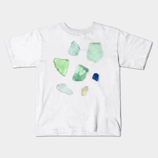 Sea glass Kids T-Shirt